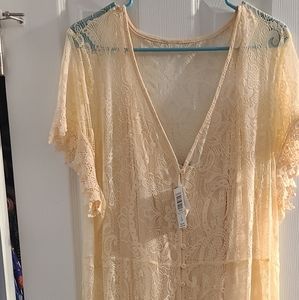 Torrid Size 3 Lace Maxi Dress